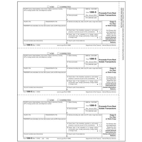 1099 S Forms Fulfillment Center Forms For Sage Accounting Software